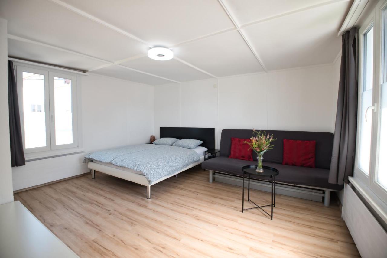 Lake Getaway Apartment With Private Entrance, Right On The Lake Constance Cycle Path, Barbecue Area, Free Wifi, Netflix And Free Bikes Salmsach Bagian luar foto
